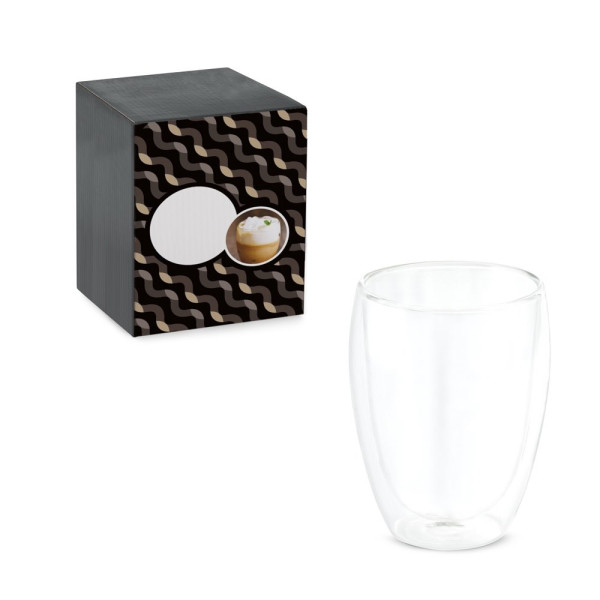 MACHIATO CUP. Beker van borosilicaatglas 350 ml