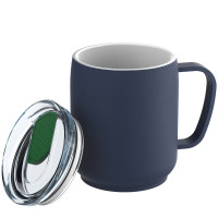 groen, donkerblauw, transparant