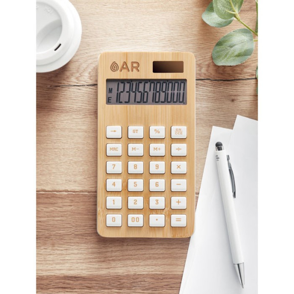 CALCUBIM - Bamboe rekenmachine