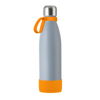 oranje, grijs