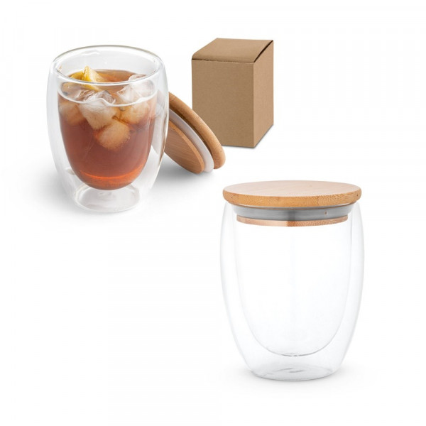 ECUADOR L. Reisbeker van borosilicaatglas 350 ml
