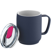 magenta, donkerblauw, transparant