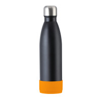 oranje, zwart, zilver