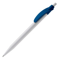 Wit / Donker Blauw