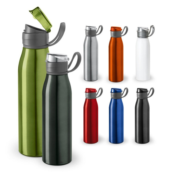 KORVER. Aluminium 650 mL sportfles