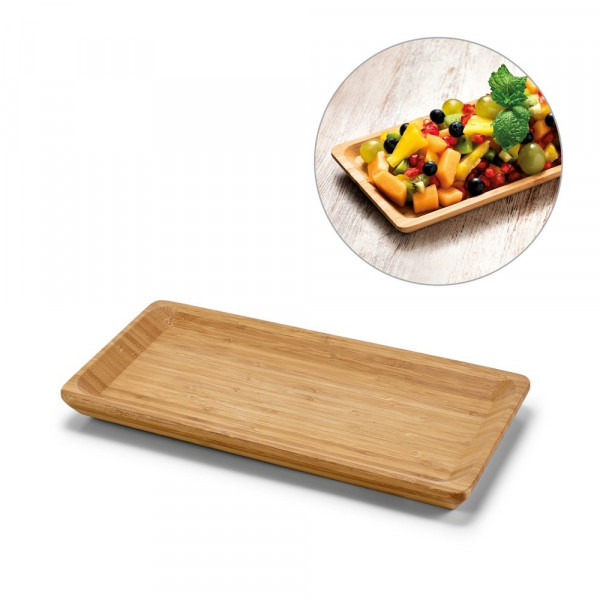 MUSTARD. bamboe dienblad