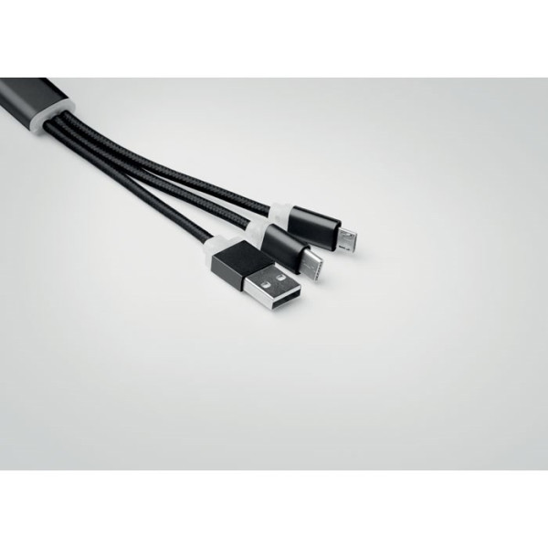 RIZO - Sleutelhanger met oplaadkabel