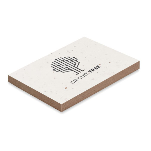 GROW ME - Memoblok van groeipapier