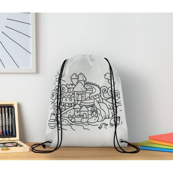 CARRYDRAW - Non-woven trekkoord rugzak
