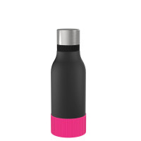 magenta, zwart, zilver