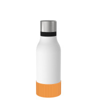 oranje, zwart, zilver, wit