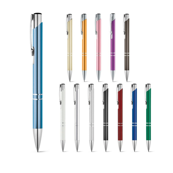 BETA. Aluminium balpen met clip