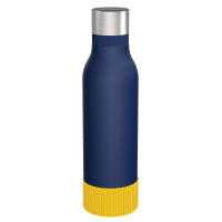 geel, donkerblauw