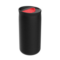 zwart, rood