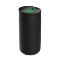 zwart, groen