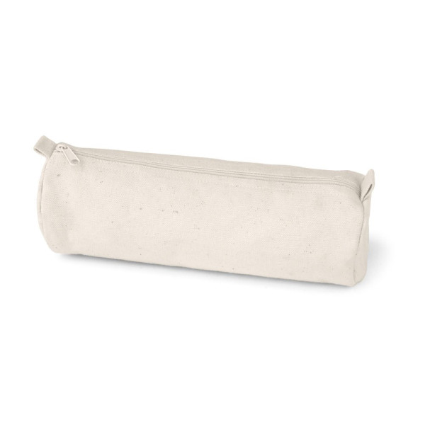 SCHOOLI. 100% canvas katoen (290 g/m²) pennenetui, met een cilindrisch design
