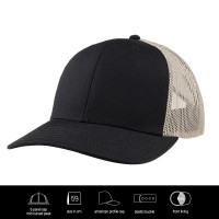 Zwart/Khaki