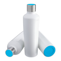 cyaan, zilver, wit