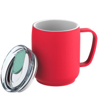 mint, rood, transparant