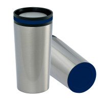 donkerblauw, zilver