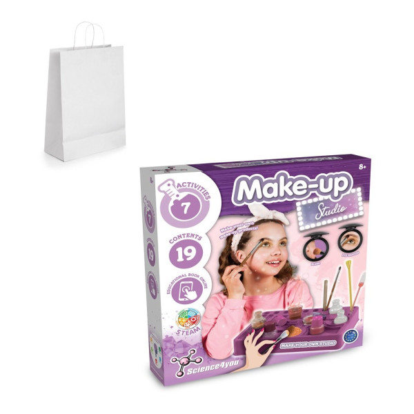 Makeup Studio Kit III. Educatief spel geleverd met een kraftpapieren cadeauzakje (100 g/m²)