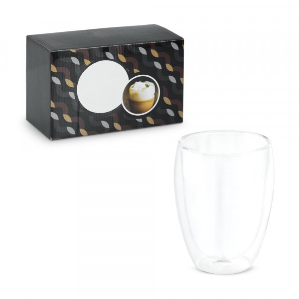 MACHIATO DUO. Set van 2 isotherme glasbekers