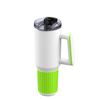 lichtgroen, wit