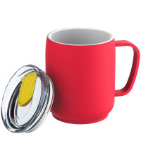 geel, rood, transparant