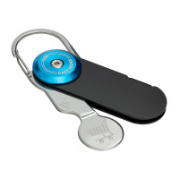 zwart, zilver, cyaan / zwart cyan