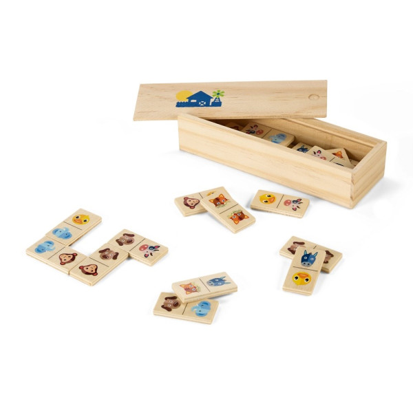 DOMIN. houten domino spel