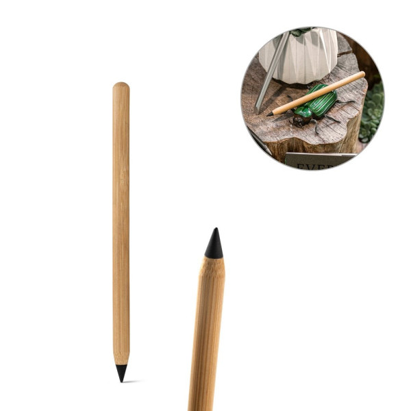 INFINITY. Inktloze pen van bamboe met punt van grafiet