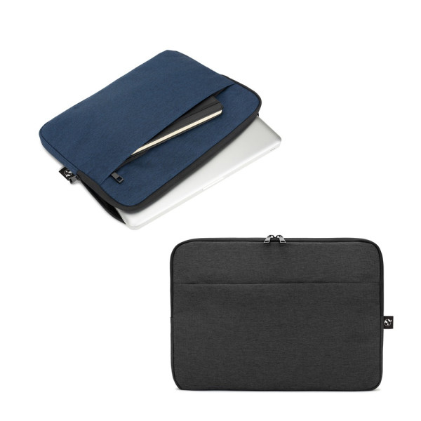 DALLAS. Hoog-dichtheid 600D gerecycled polyester laptop aktetas 14''