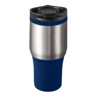 donkerblauw, zilver