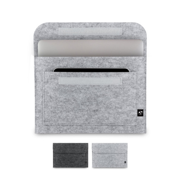 FELPY SLEEVE. Laptoptas van gerecycled vilt (100% rPET)