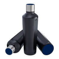 donkerblauw, zwart, zilver