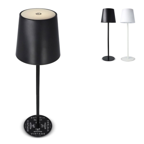 Metalen tafellamp