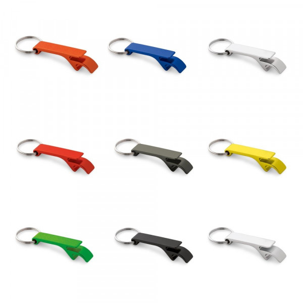 BAITT. Aluminium sleutelhanger met capsule-opener