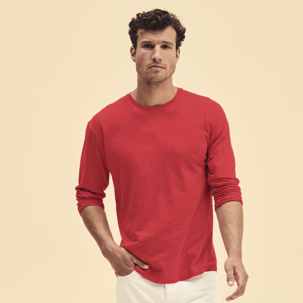 Kleuren T-Shirt Volwassene Iconic Long Sleeve T