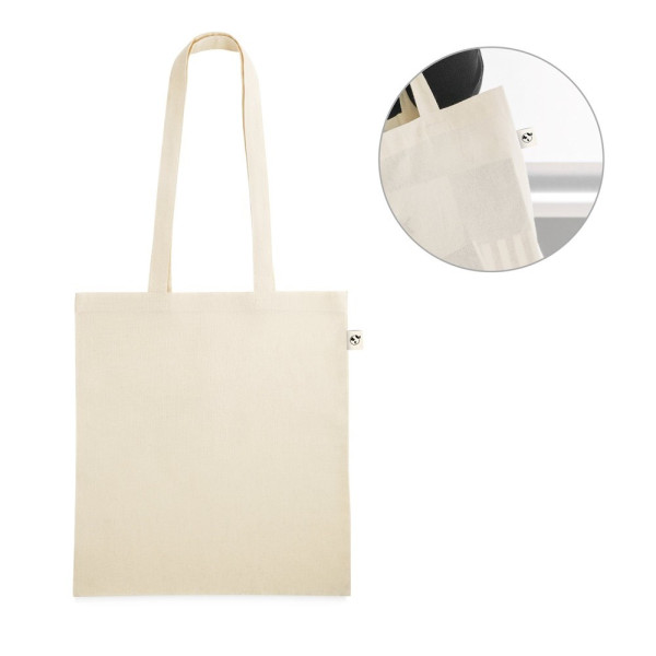 LEON. 100% biologisch katoenen tas (140 g/m²)