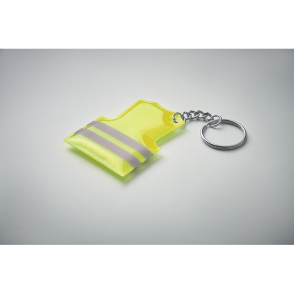 VISIBLE RING - Sleutelhanger veiligheidsvest