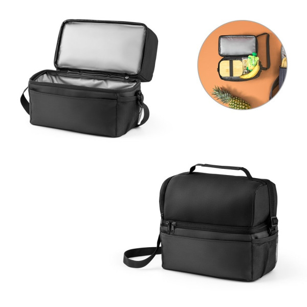 ZIPPERS COOLER. Koeltas 7L in 300D en 840D jacquard