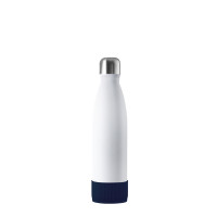 zilver, wit, donkerblauw