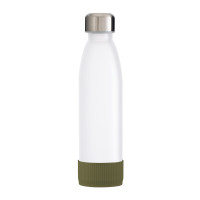oijfgroen, zilver, wit