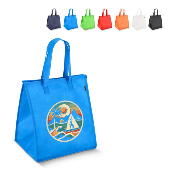 R-PET koeltas, non-woven, 33 x 25,5 x 37 cm, 75 g/m²