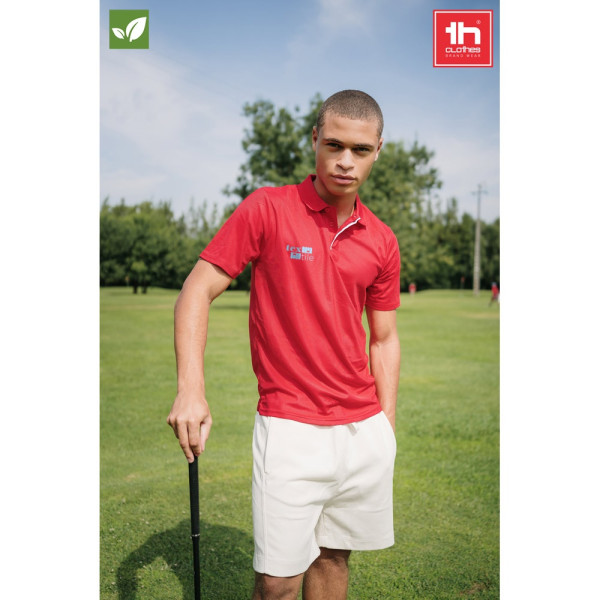 THC DYNAMIC. Technisch herenpoloshirt