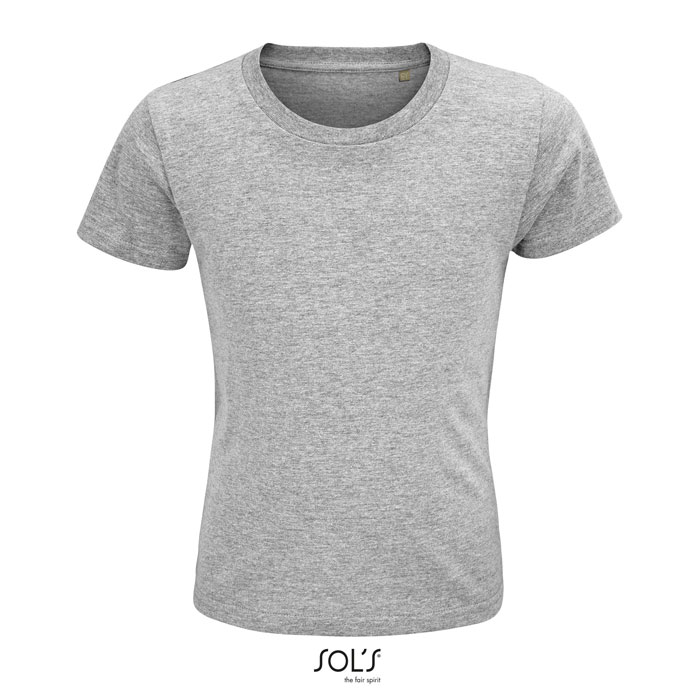 CRUSADER KIDS - CRUSADER kind t-shirt 150g - Grijs Gemeleerd