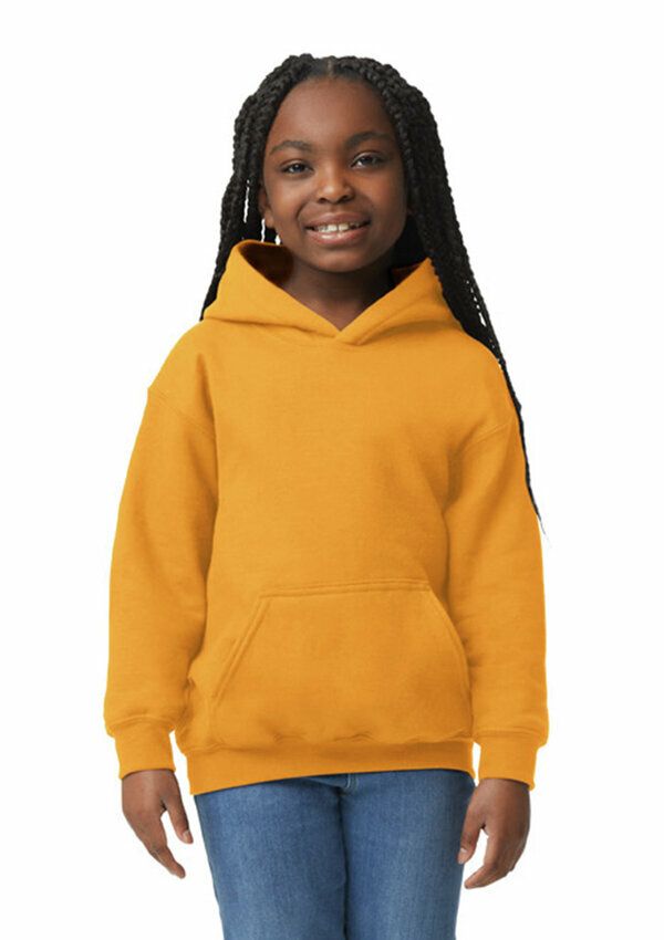 Gildan Heavy Blend Hooded Sweater for kids - 24 Gold
