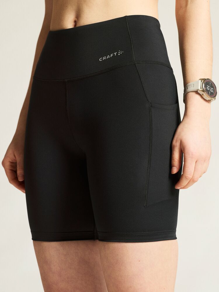 Craft - Essence Short Tights 3 W Black XS
