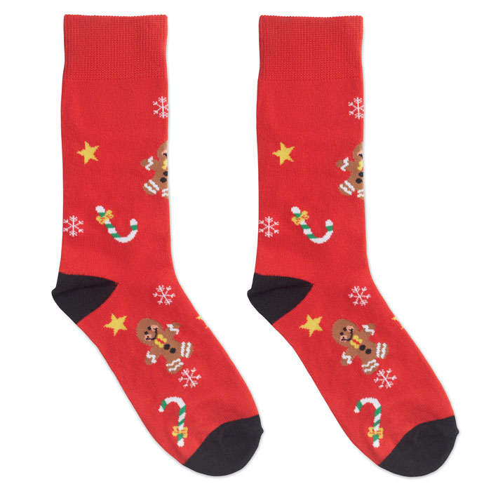 SOC LARGE - Paar kerstsokken L