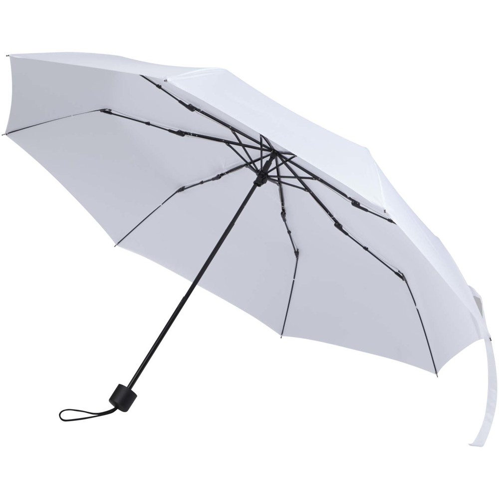 Aaron 23'' opvouwbare handparaplu - Wit
